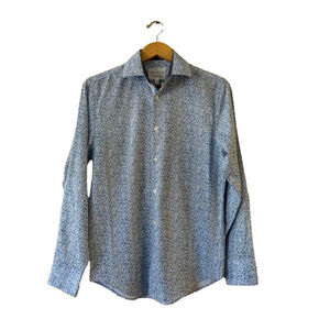 CON.STRUCT Men's Slim‎ Fit Floral Button Up Shirt